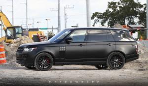 Land Rover Range Rover HSE Matte Black by MetroWrapz '2017